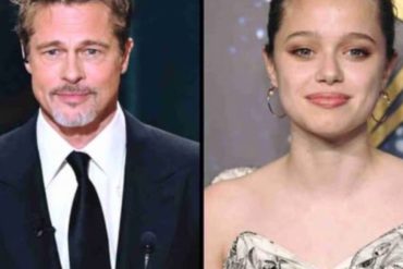 Brad Pitt daughter personal message