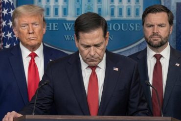 Officials address birth tourism networks at White House podium during press conference