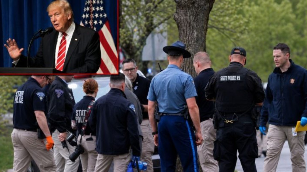 Owner of California 'Trump House' fighting for life after brutal attack, with law enforcement at scene