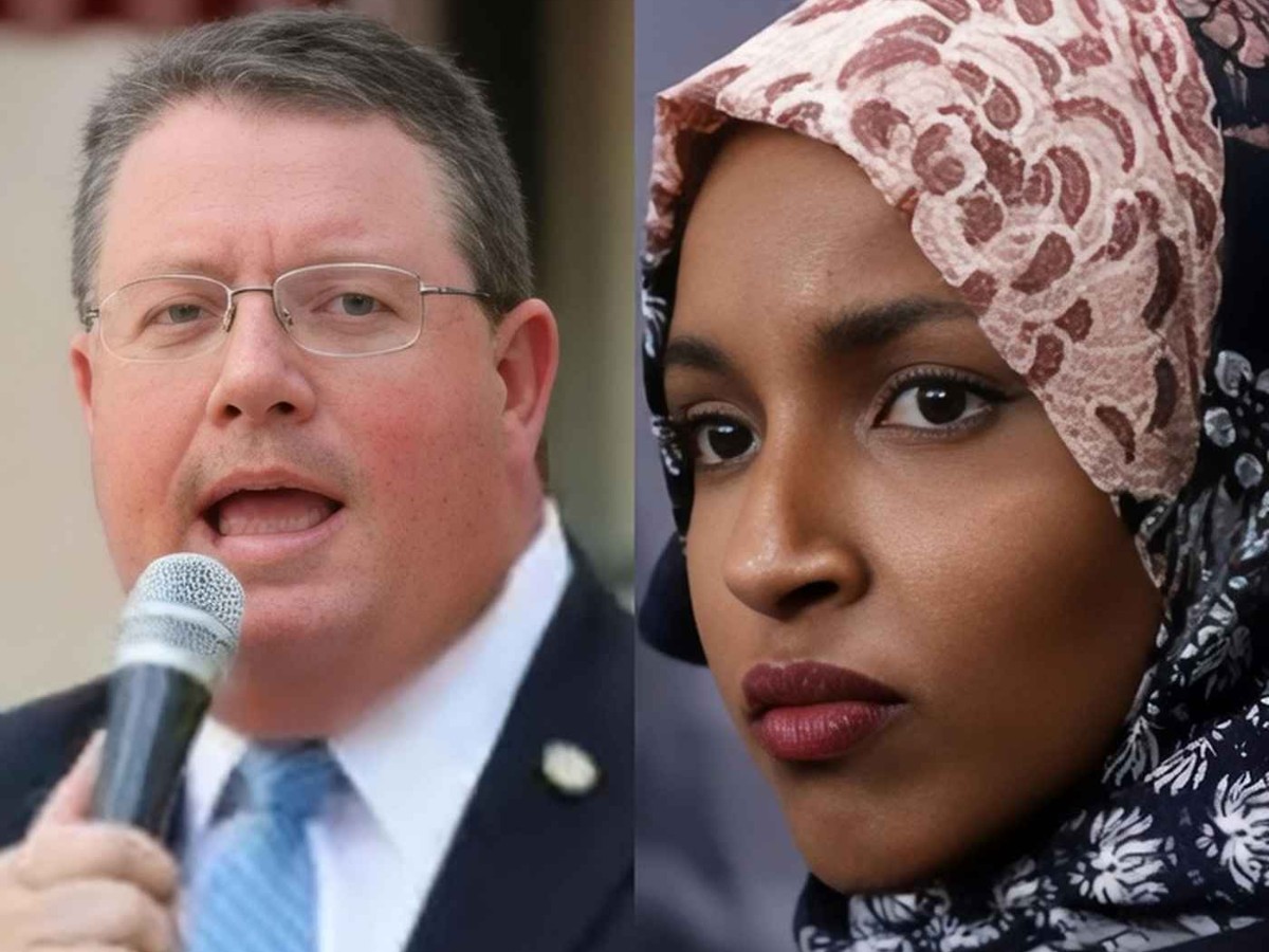 Two political figures representing dual citizenship Congress debate and policy discussion