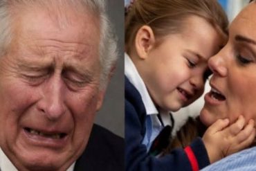 King Charles Prince William announcement with family members in emotional moment