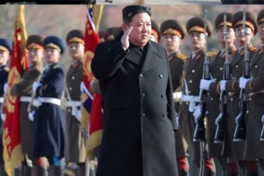 Korea military false claims exposed in propaganda imagery showing uniformed personnel and ceremonial display