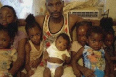 Louisiana children and family members gather together at home in emotional moment related to mass shooting tragedy