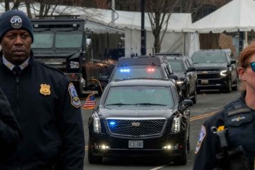 Secret Service shooting incident near White House with armed officers and protective vehicles