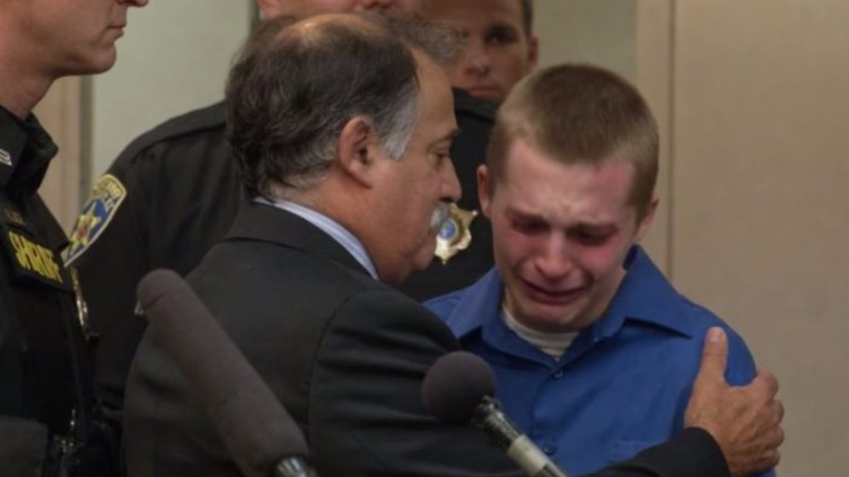 Teen sentenced 452 years prison stands in court with officials during sentencing hearing