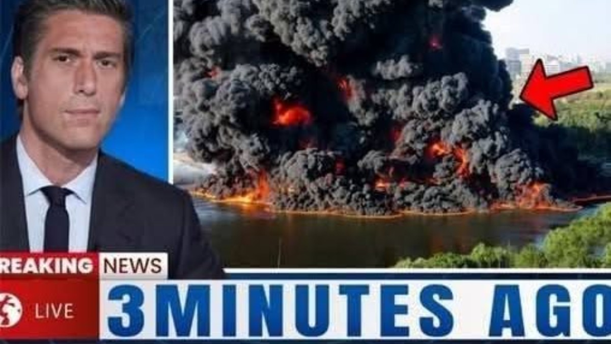 Breaking news coverage of major tragedy USA incident with emergency response and explosions