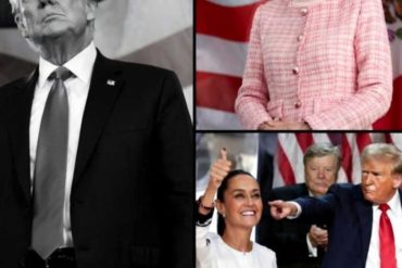 Trump Iran attack response analysis with political figures and American flags in background
