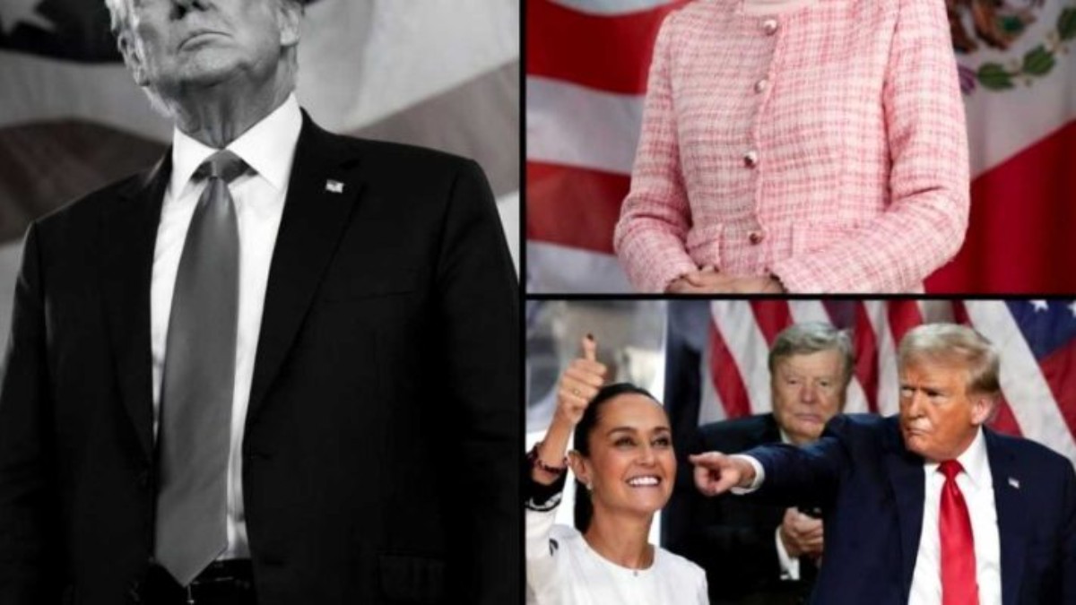 Trump Iran attack response analysis with political figures and American flags in background
