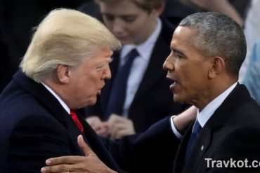 Trump and Obama clash live on air during historic moment between two presidents in heated discussion