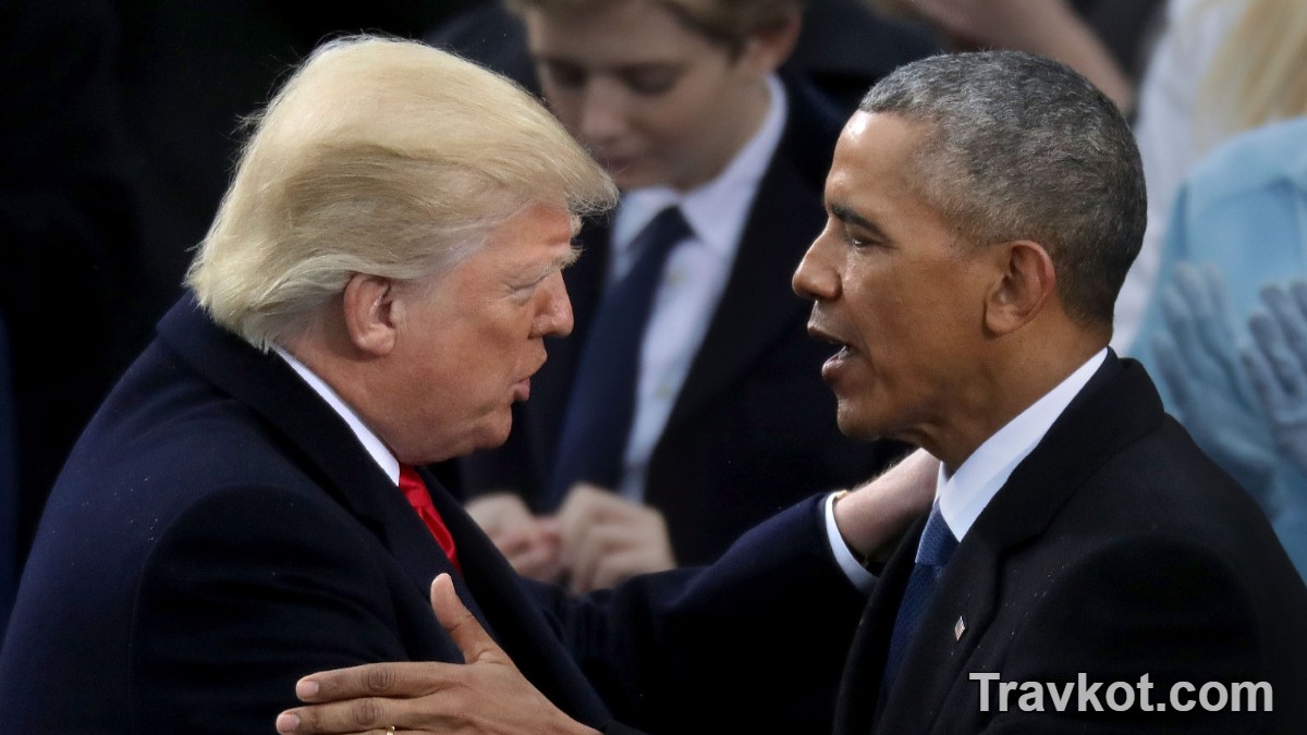Trump and Obama clash live on air during historic moment between two presidents in heated discussion