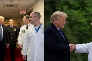 Trump shot again fact check: Images show official visits with military and medical personnel