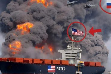 US military ammunition ship sinks with 10 tons of weapons after explosion