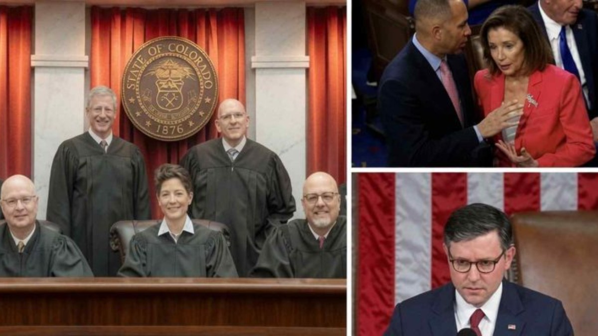 Colorado redistricting case heard by state court judges in official chamber