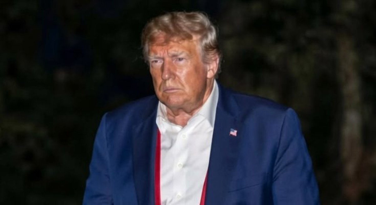 Trump late-night sighting