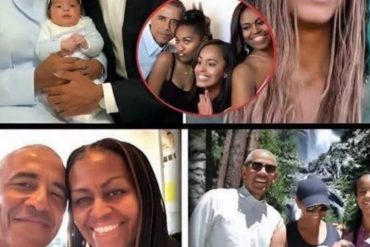 Michelle Obama Malia newborn